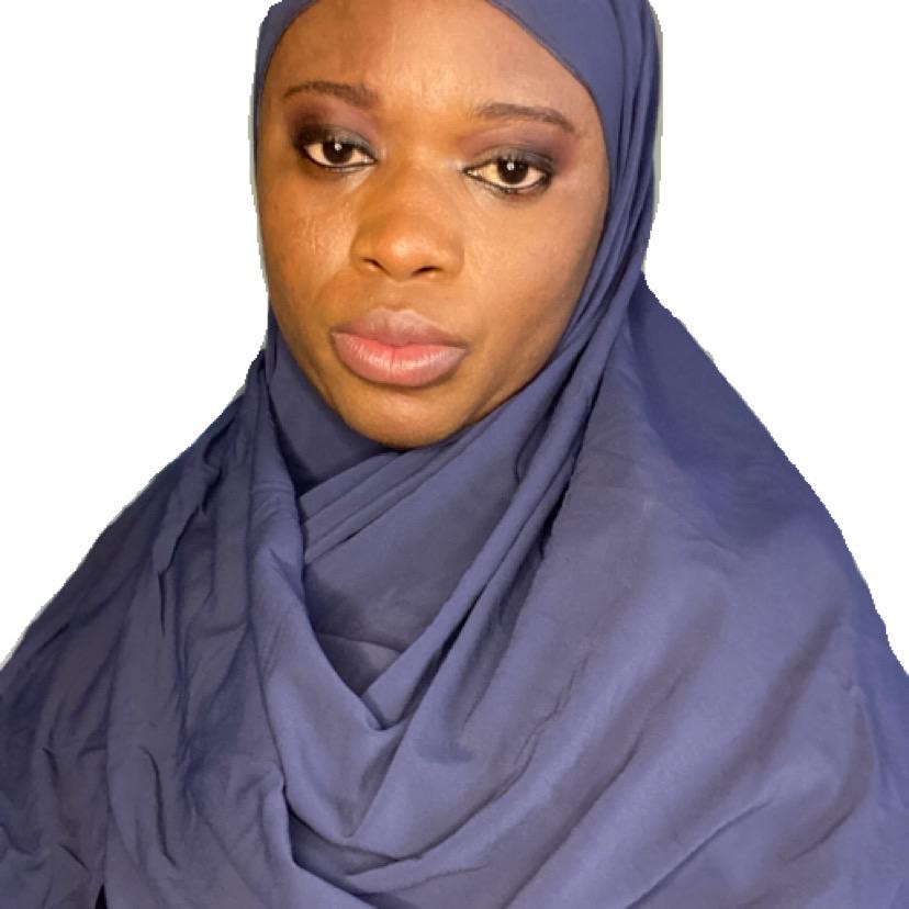 Navy Blue One way effortless hijab 3