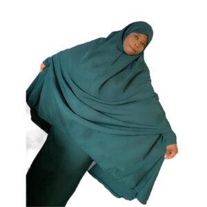 Two pieces green ASIYAH Jilbab