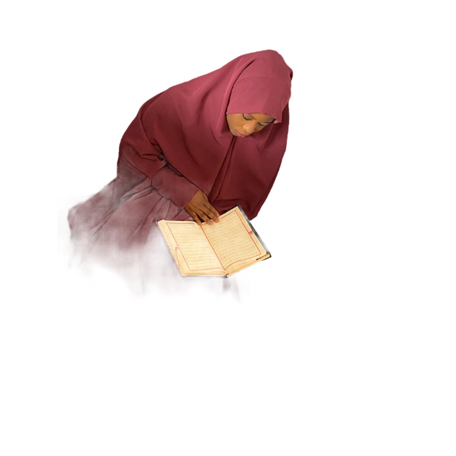 Two pieces wine ASIYAH Jilbab 1