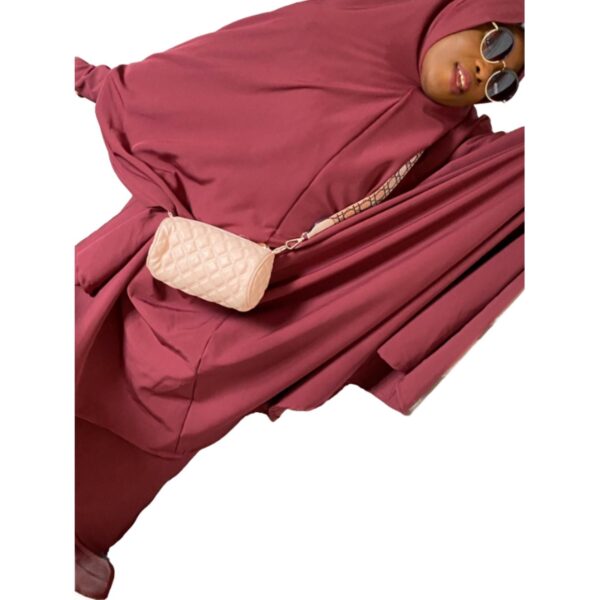 Two pieces wine ASIYAH Jilbab 2