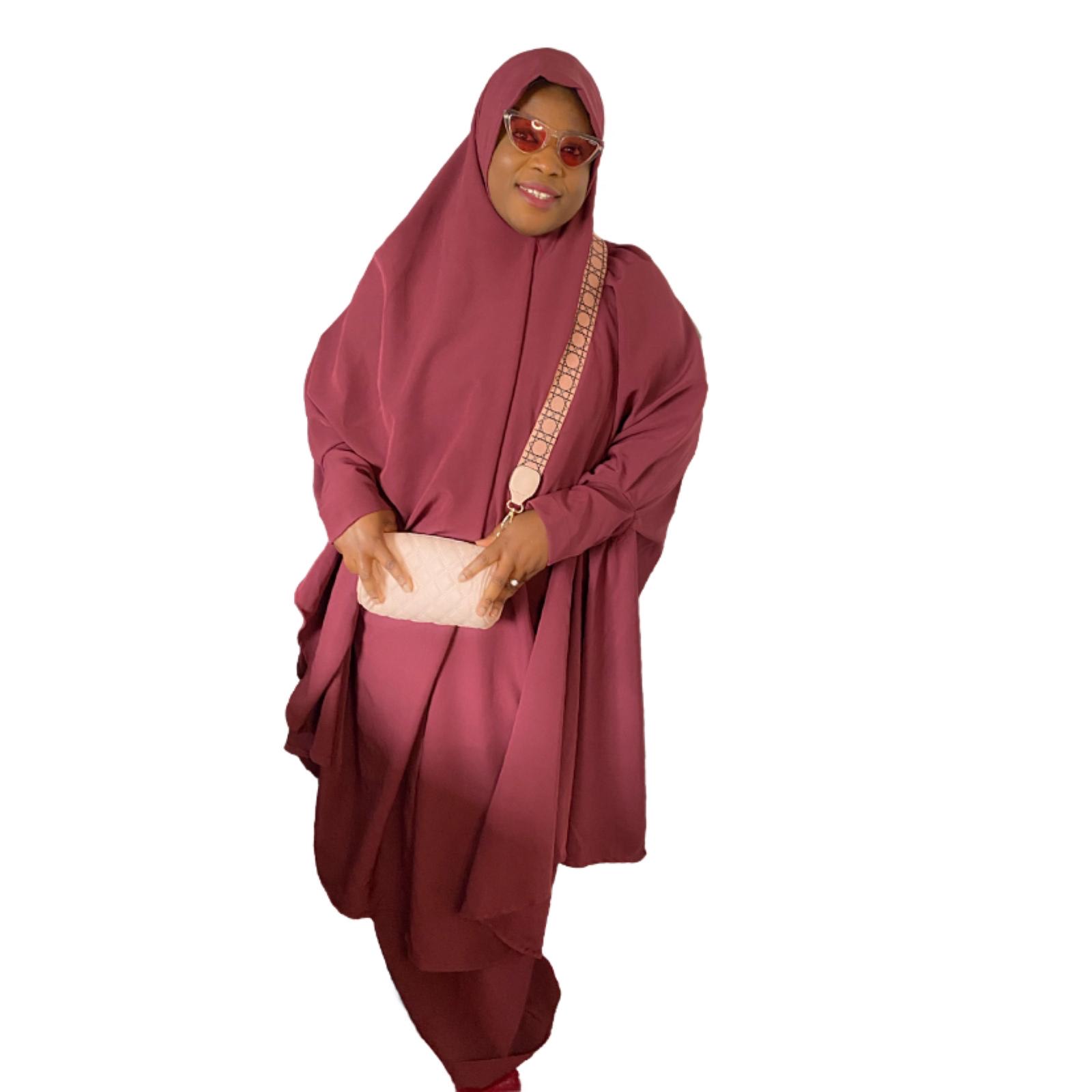 Two pieces wine ASIYAH Jilbab