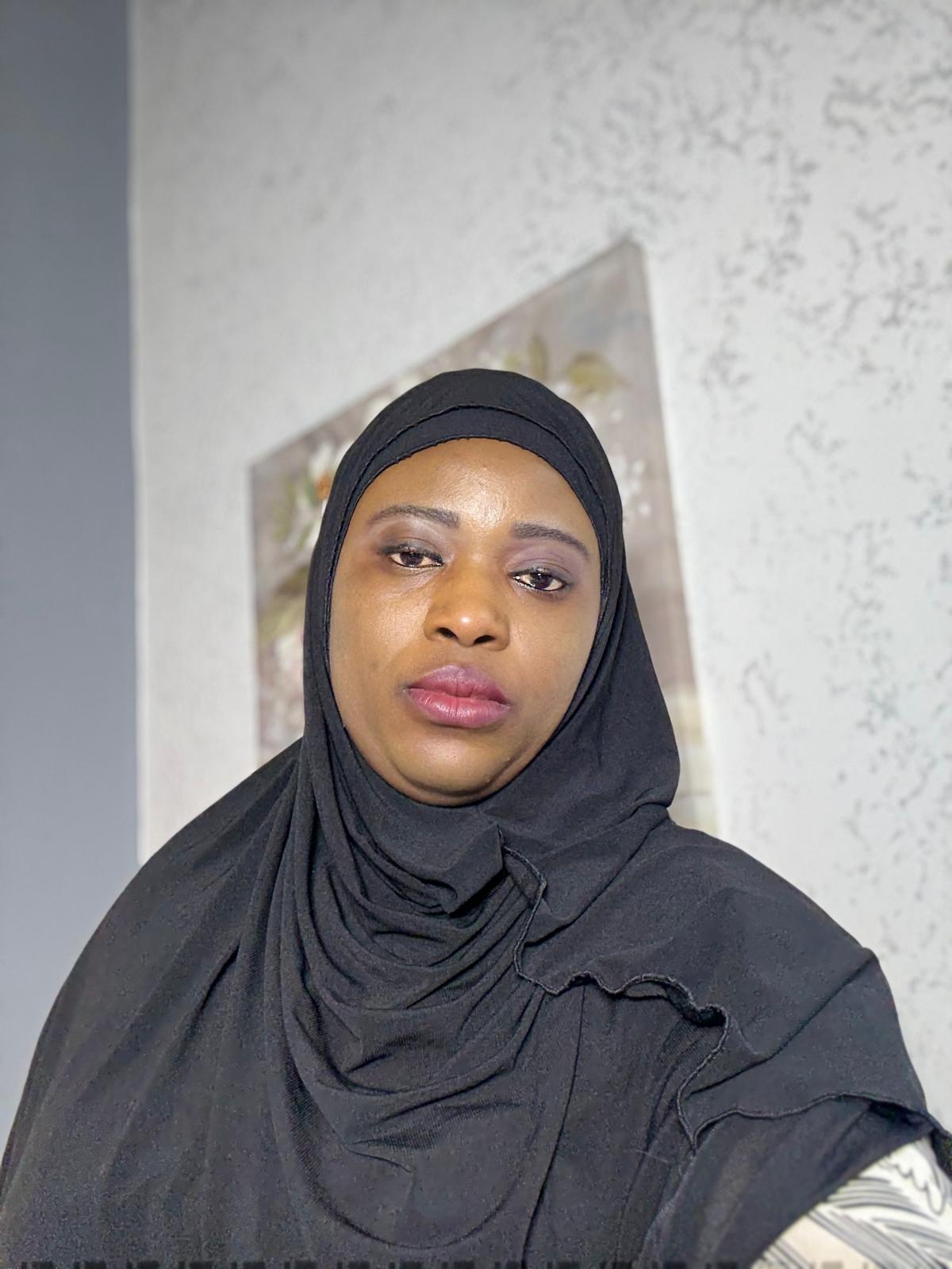 Black laylah Knit Hijab - Image 2