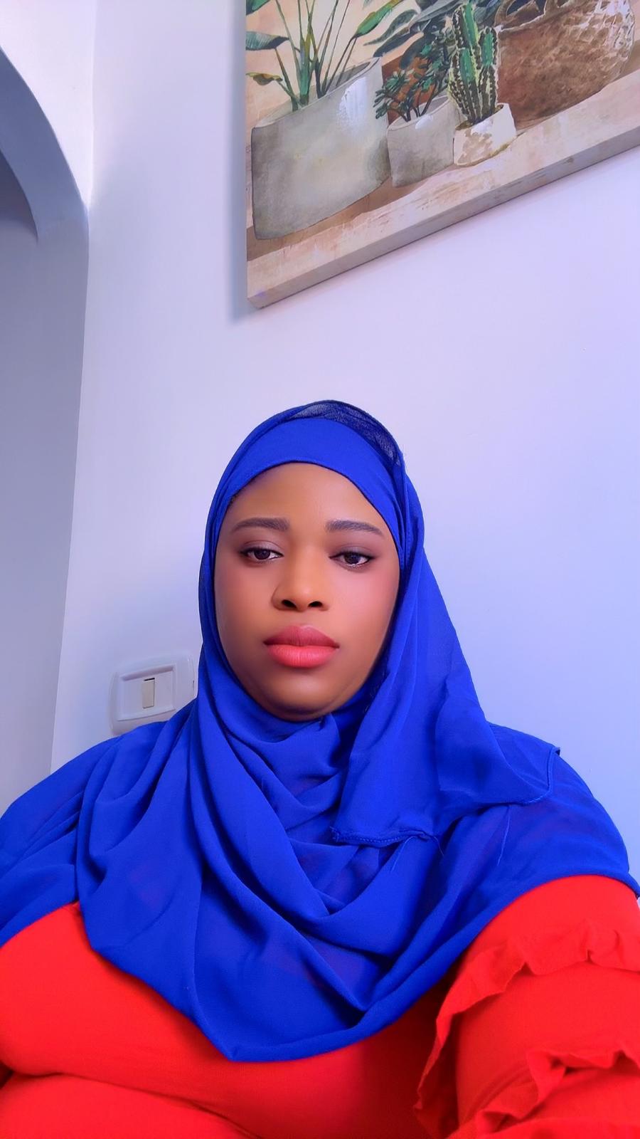 Blue Robia Hijab - Image 5