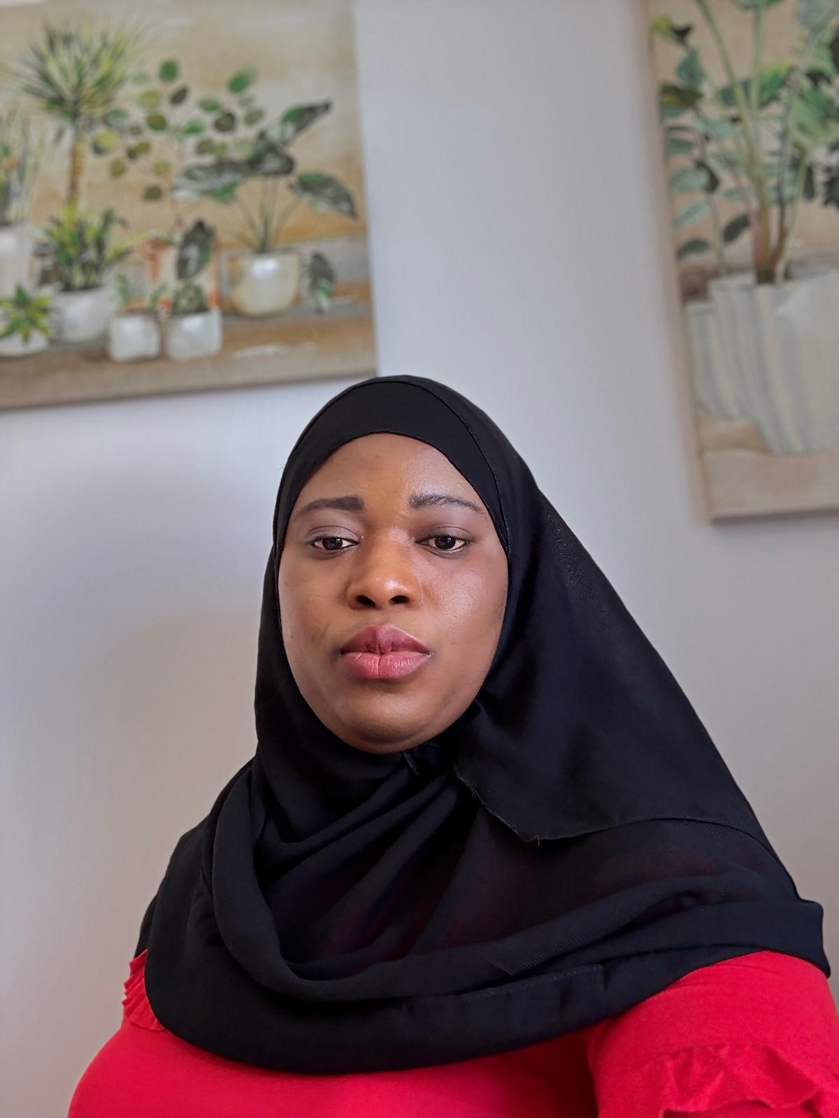 Black Robia Hijab - Image 4