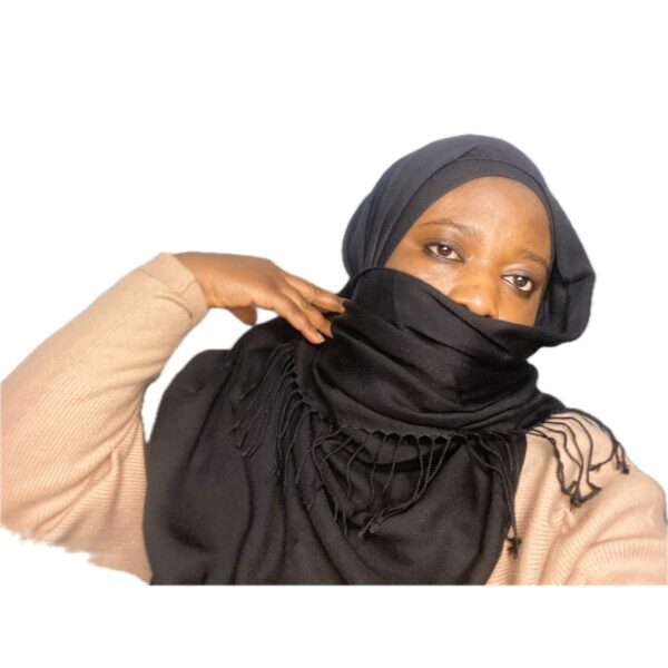 BLACK PASH HIJAB - Image 3